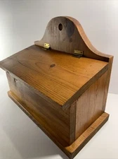 Vintage Handmade Wood Wall Box Pantry Box~Rustic Country Farmhouse~Counter~Wall