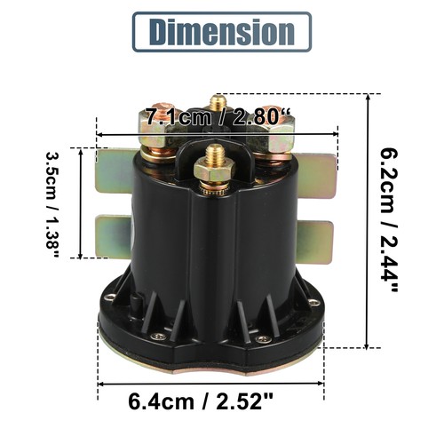 Carro de golf automotriz solenoide 48 V para EZGO TXT 2010-2021 repuesto 612711 - Imagen 3 de 7