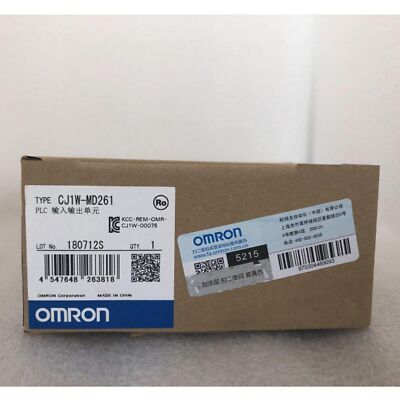   CJ1W-MD261 Input Output   New One   CJ1WMD261   #D9