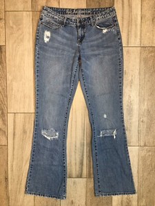 Guess Belmont Flare de Superdry para mujer Talla 30 Denim azul envejecido  mediados de subida 33 desde entrepierna | eBay