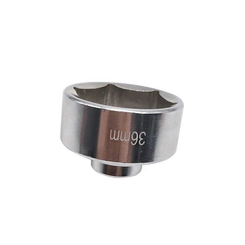 36mm Oil Filter Socket Tool 3/8"Drive Cap Remover Low Profile Socket Wrench C2C6 - Imagen 9 de 11