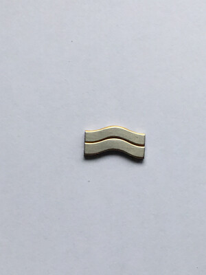 Ebel Org. Bandglied Stahl/Gold 15mm