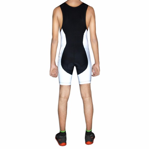 New Men's Cycling 3D Bib Shorts Bicycle Compression Lycra Padded Tights Pants - Picture 7 of 7