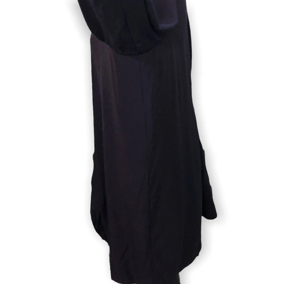 Scott Mcclintock Tie Front Jacket Cardigan Women's 12 Purple Deadstock Vintage - Image 4 of 4