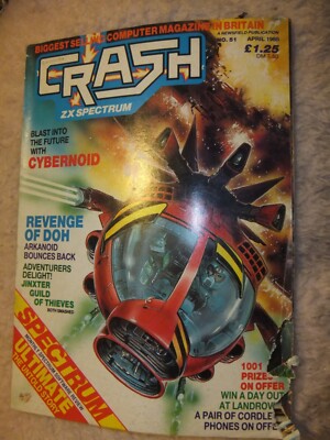 Crash Issue - April 1988 - Sinclair Spectrum