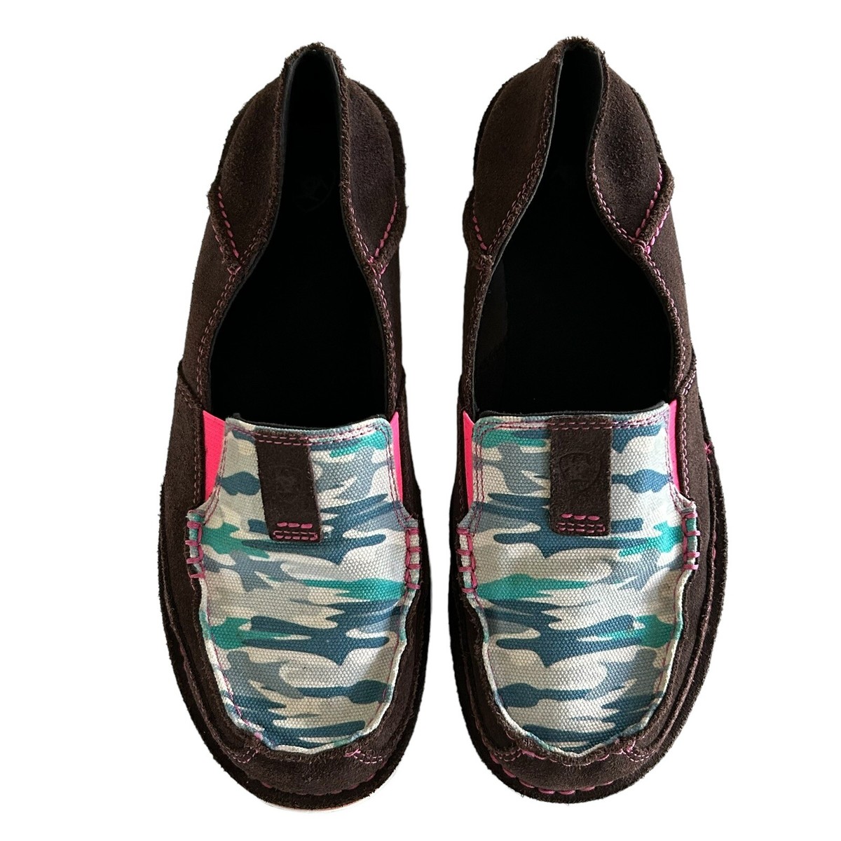 Ariat Men Cruiser Brown and Camouflage Slip-On Loafers Ariat Men main image 3