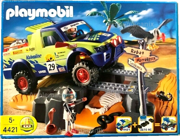 Playmobil 4421 Off Road Race Jeep Valvoline Rally Truck Dune Buggy NEW