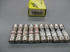 Bussmann KTK-1-1/2 Limitron Fast Acting Fuses.600vac 1-1/2a Mixed Qty 10 New a10