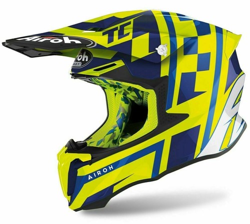 AIROH TWIST 2.0 TC21 REPLICA CAIROLI CASCO OFF ROAD MOTOCROSS ENDURO QUAD  TG M | eBay