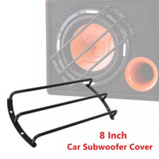 8"Inch Speaker Car Audio Sub Woofer Grill Subwoofer Metal Grille Black Bar Cover