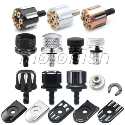 Rear Fender Seat Bolt Mounting Screw Cap Nut Tab kit for Harley 1986-2023 - Picture 1 of 72