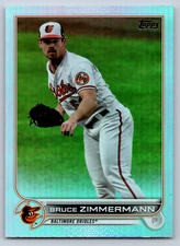 2022 Topps #157 Bruce Zimmermann Baltimore Orioles   Baseball Card