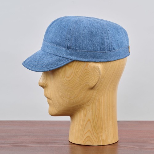 Berretto Sterkowski MECCANICO denim originale sport baseball città uomo outdoor blu - Foto 22 di 24