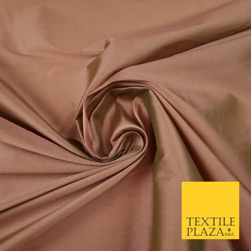 OVER 55 COLOURS Two Tone Shot Faux Imitation Matte Silk TAFFETA Dress Fabric 58" - Picture 48 of 117