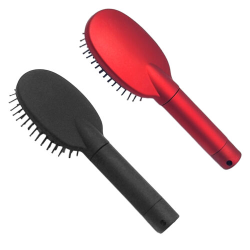 1Pc Hidden Compartment Real Hair Brush Comb Secret Stash Safe Container Storage