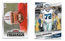 Travis Frederick 2 Card Lot Dallas Cowboys K036 *combine shipping*