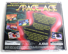 SPACE ACE 1995 Authentic Atari Jaguar CD