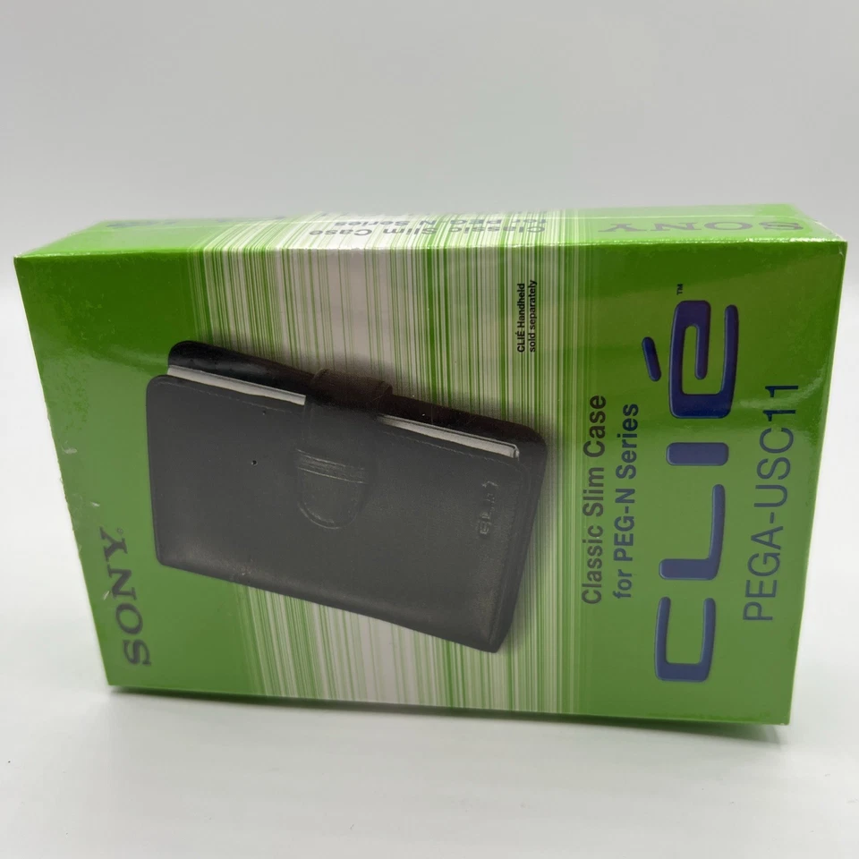 Classic Slim Case for Sony Clie PEG-N Series Part # PEGA-USC11 New Dead Stock - Image 4 of 4