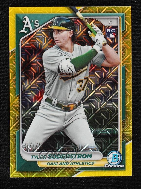 2024 Bowman 57/75 Tyler Soderstrom #15 Rookie RC 05k6