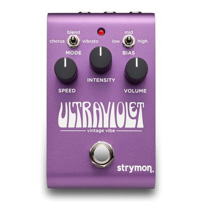 Strymon UltraViolet Vintage Vibe Chorus and Vibrato Effect Pedal
