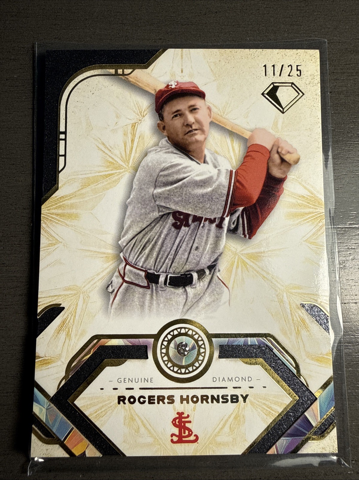 Rogers Hornsby #53 Baseball Cards 2025 Topps Diamond Icons trading card — raw and PSA graded price guide