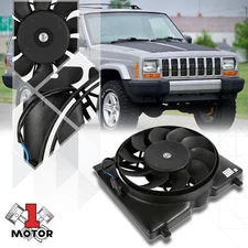 Radiator Cooling Fan OE Style Assembly for 97-01 Jeep Cherokee 4.0l CH3115106