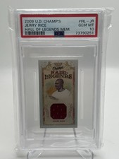 2009 UD Upper Deck JERRY RICE HOF Game Used Jersey Hall Of Legends #HL-JR PSA 10