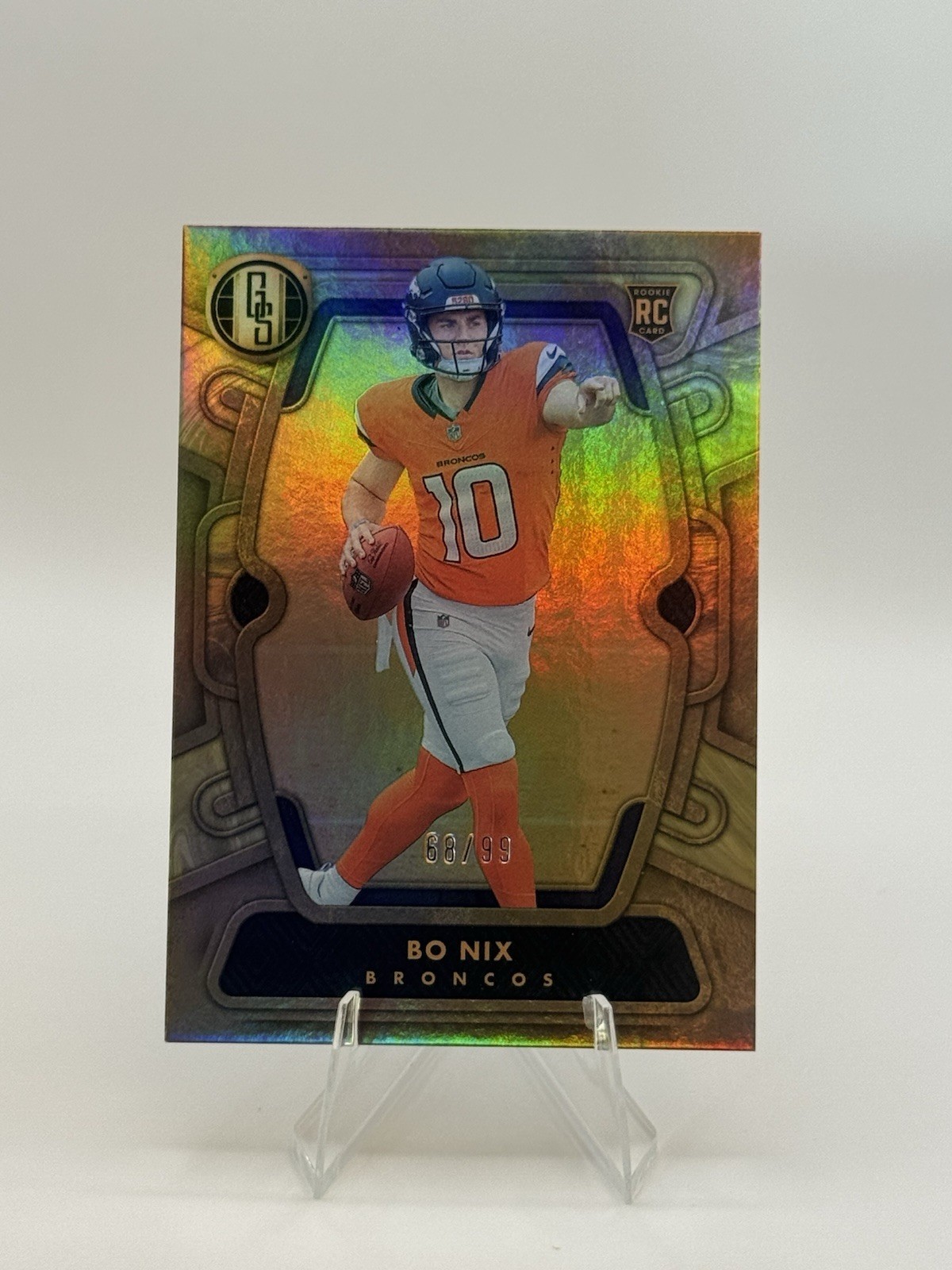2024 Panini Gold Standard - Rookies Bo Nix #104 /99 (RC)