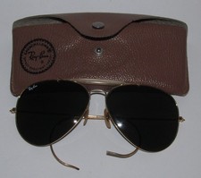 Vintage Ray-Ban B L 1980's 62 14mm GP Pilot Aviator Sunglasses with Case