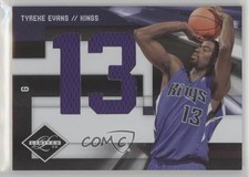 2009-10 Panini Limited Freshman Jumbo Jersey Numbers 18/99 Tyreke Evans #4 0m5n