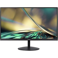 Acer 31.5" WQHD Ultrathin 75 Hz LED SA322QU Monitor, Black