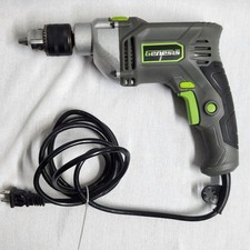 Genesis GHD1275 1/2 Hammer Drill 7.5A Corded Variable Speed W/ Chuck Tested