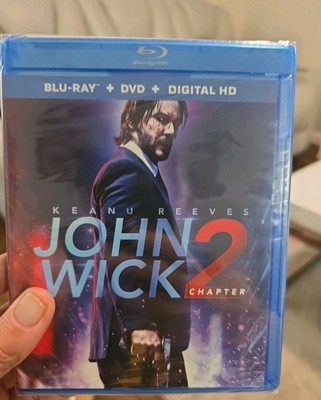 John Wick: Chapter 2 (Blu-ray, DVD, Digital, Brand New 2017)