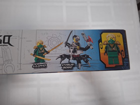 Lego Ninjago 70722 - Overborg Attack 100% Comp with box & Inst