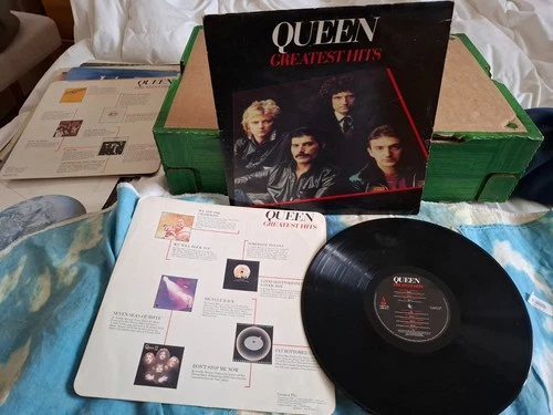 Queen - Greatest Hits 1981 – UK Vinyl LP  1st press EMTV30, NO BARCODE  A1/B6