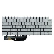 New for DELL XPS 9500 9510 9700 9710 White Laptop Keyboard US Backlit 0FNN0T