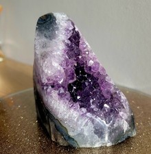 Extra Large Natural Amethyst Druze Geode Quartz Crystal Cluster Reiki 605g P65