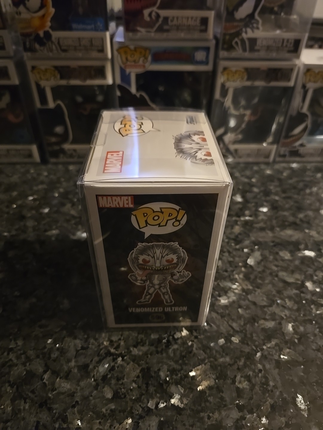 Funko Pop! Marvel Venom - #596 Venomized Ultron NEW w/Free Protector 