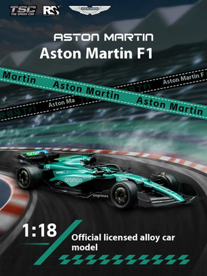 #ad Tsc Speed Card 1 18 Aston Martin F1 Racing Alloy Car Model Alonso #14 $110.00