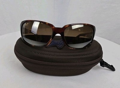 Maui Jim Navigator Tortoise Polarized Sunglasses Bronze MJ 110 10 