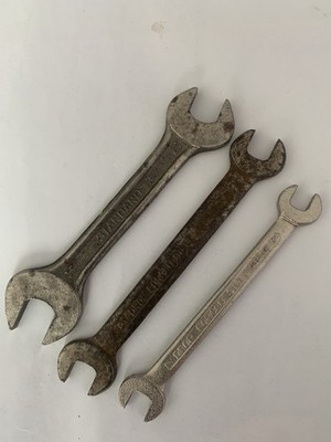 3x Doppelmaulschlüssel SW 6x7/8x9/10x11 mm DROP FORGED STEEL Bordwerkzeug