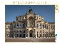 Calvendo Puzzle Semper Opera House Dresden | 1000 Pieces, Finished Size 25.2 × 1