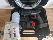 Cordless Pressure Washer Jet Wash Kit 12V Battery Powered Tested & Working