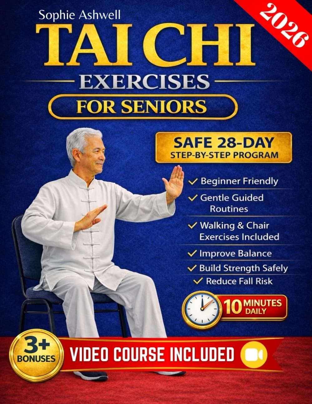 Tai Chi for Seniors: 28-Day Plan for Balance, Strength & Fall Prevention