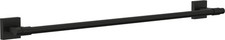 Franklin Brass MAX24-FB Maxted 24" Towel Bar Rack, Flat Black
