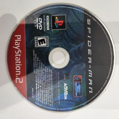 Spiderman PS2 Sony PlayStation 2 - Disc Only - Tested - Scratched