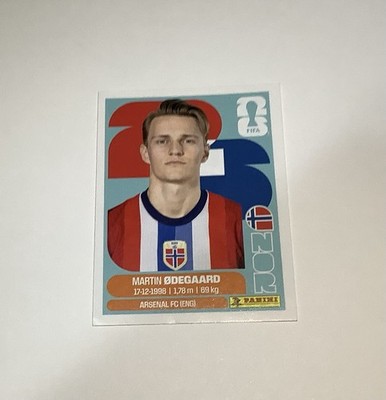 2026 FIFA World Cup Panini Sticker Norway Martin Ødegaard New Unused Sticker