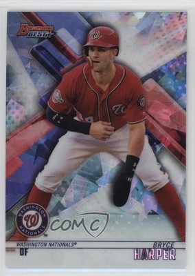 2018 Bowman's Best Atomic Refractor Bryce Harper #5 tp9