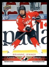 2021-22 Upper Deck Tim Hortons Team Canada #CM-5 Brianne Jenner UD Canvas