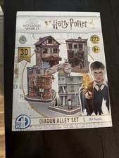 Harry Potter Diagon Alley Set Puzzle 3D Mundo Mágico 273 Piezas Edades 8+